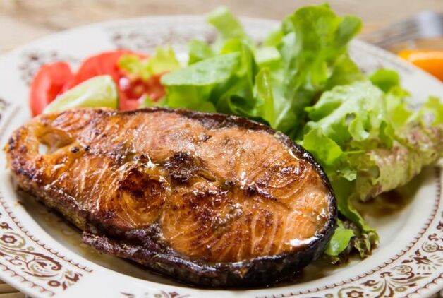 Baked fish