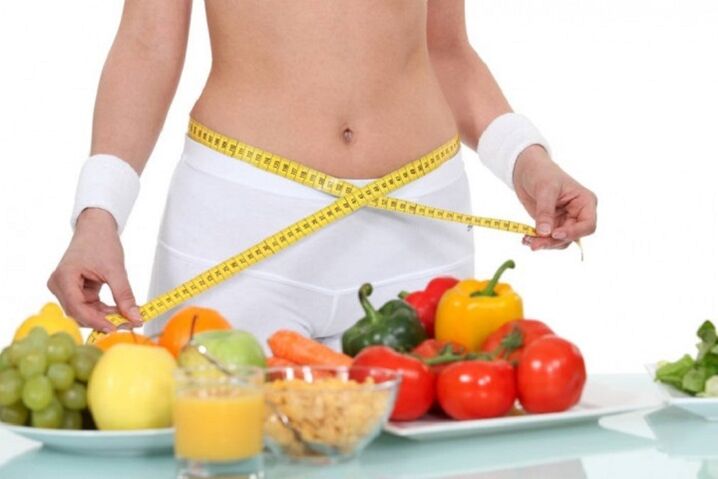 measure the waist while losing weight on a protein diet