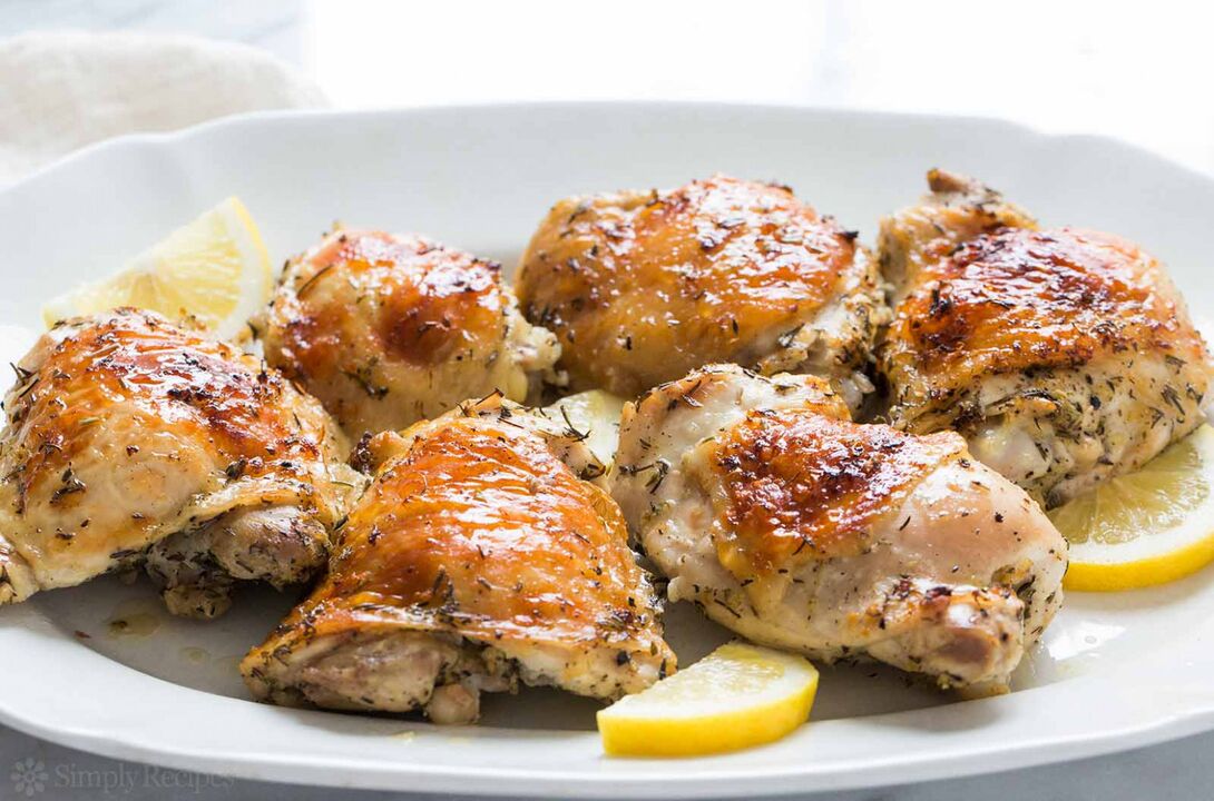 chicken with lemon for gluten-free diet